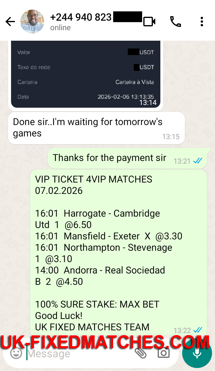 best fixed matches 1x2 07.02.2026