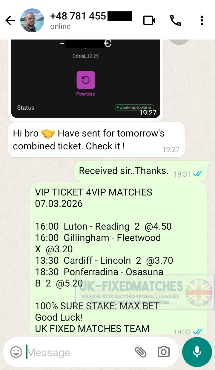 best fixed matches 1x2 07.03.2026