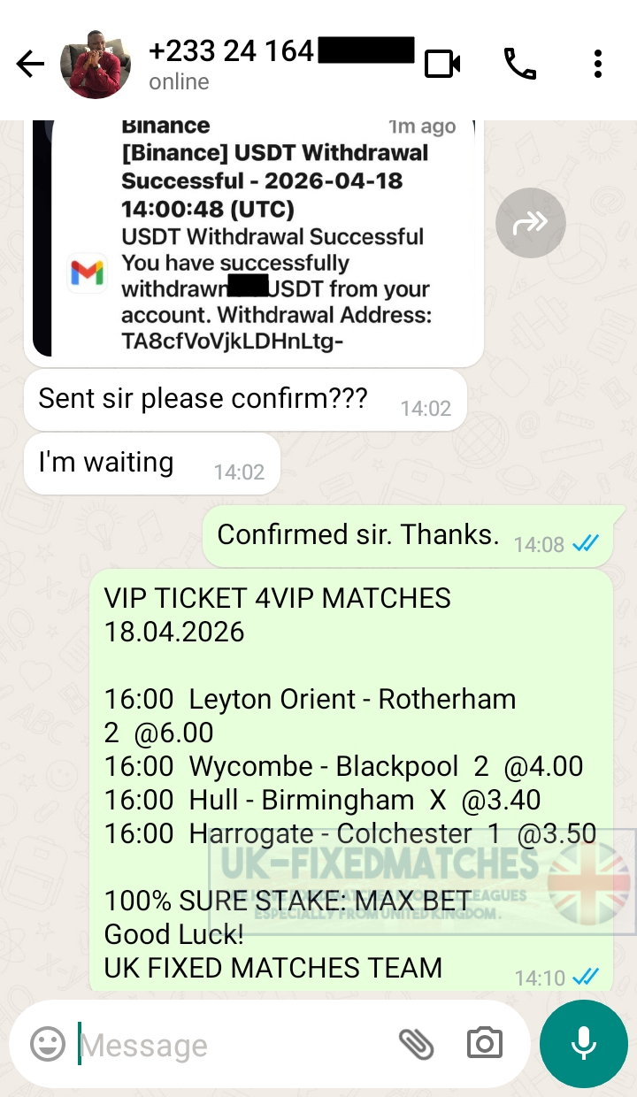 best fixed matches 1x2 18.04.2026