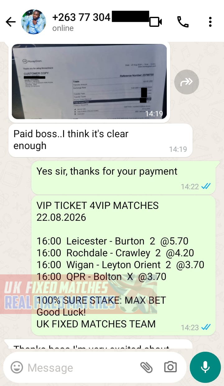 best fixed matches 1x2 22.08.2026