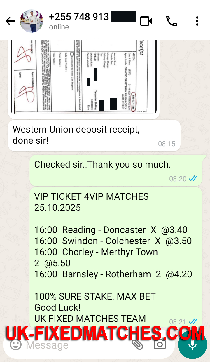 best fixed matches 1x2 25.10.2025