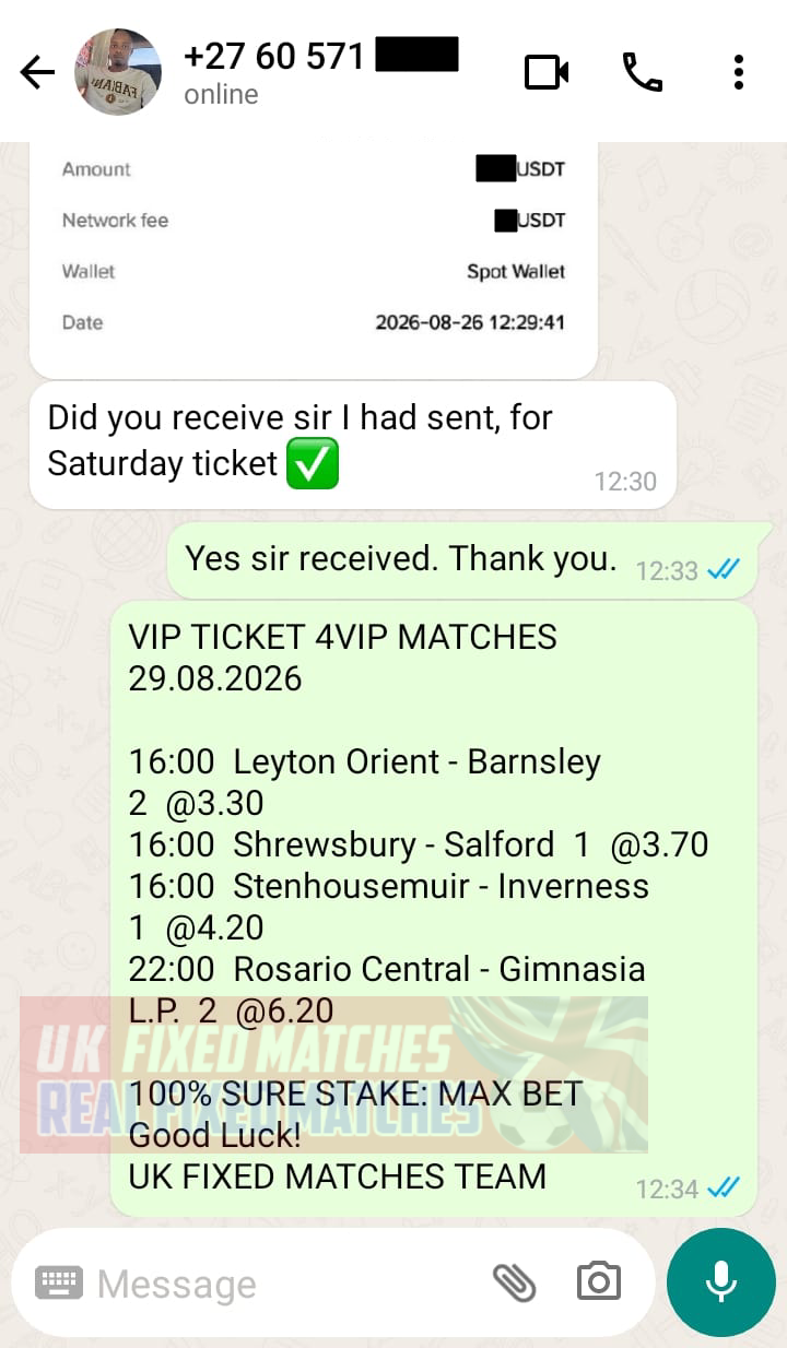 best fixed matches 1x2 29.08.2026