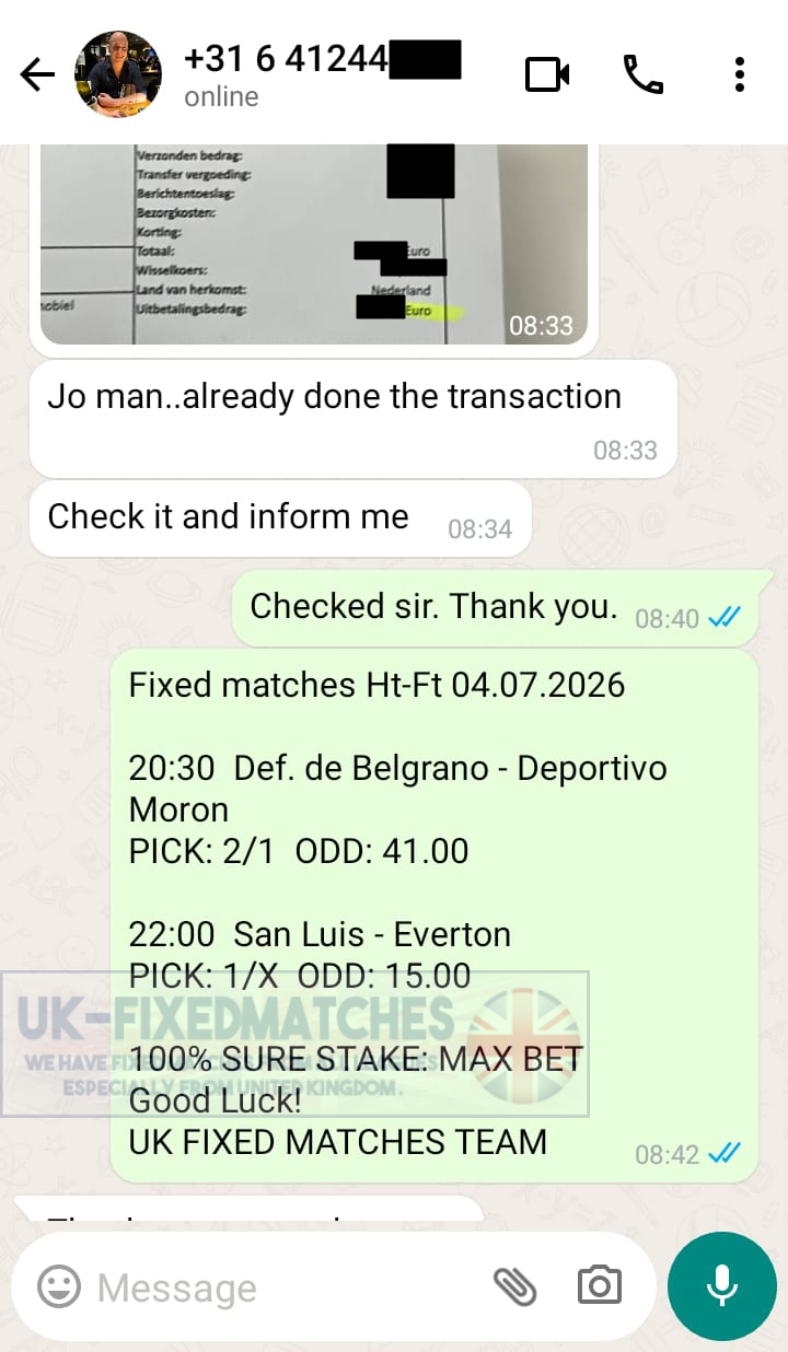 real fixed matches ht ft 04.07.2026