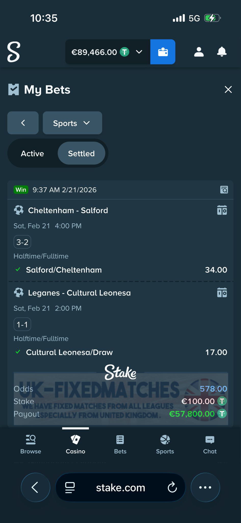 fixed matches ht ft 21.02.2026