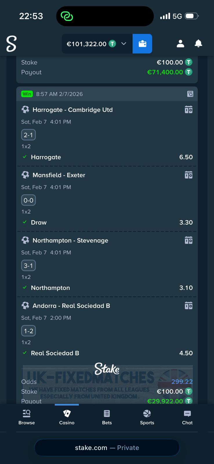 vip fixed matches 07.02.2026